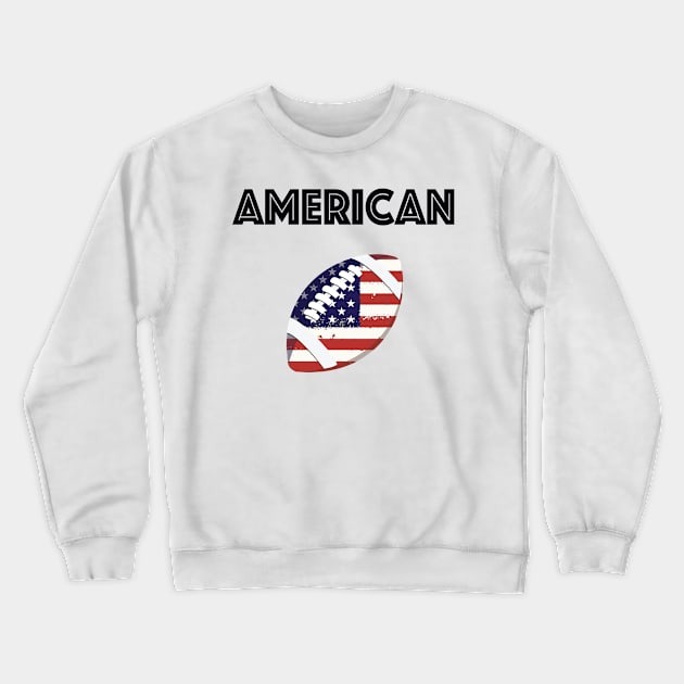 American Football Crewneck Sweatshirt by And89Design